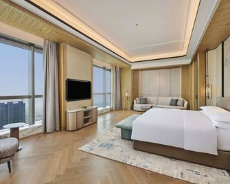 Hilton Suzhou Wuzhong - סוג'ואו - חדר שינה