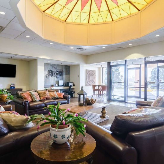 Living room view of Quality Inn & Suites