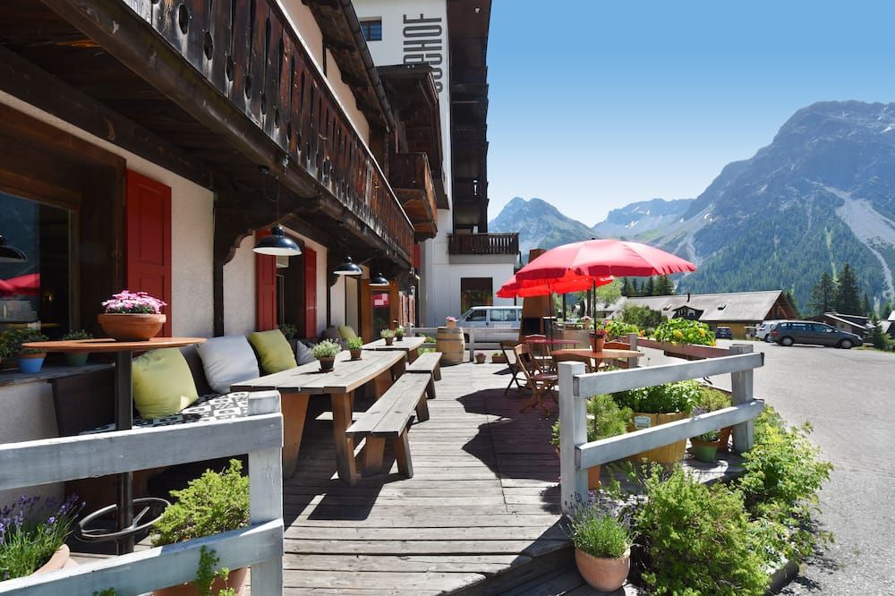 Hotel Seehof-Arosa - ארוזה - פטיו