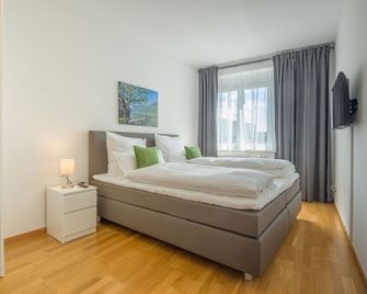City Appartements Villach - فيلاخ - غرفة نوم