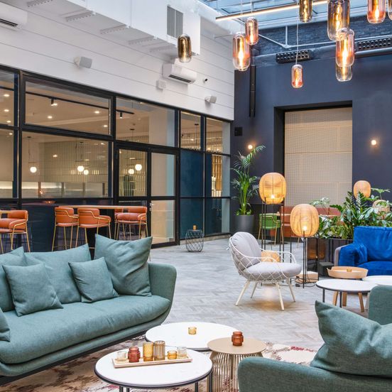 Patio view of Golden Tulip Warszawa Centrum