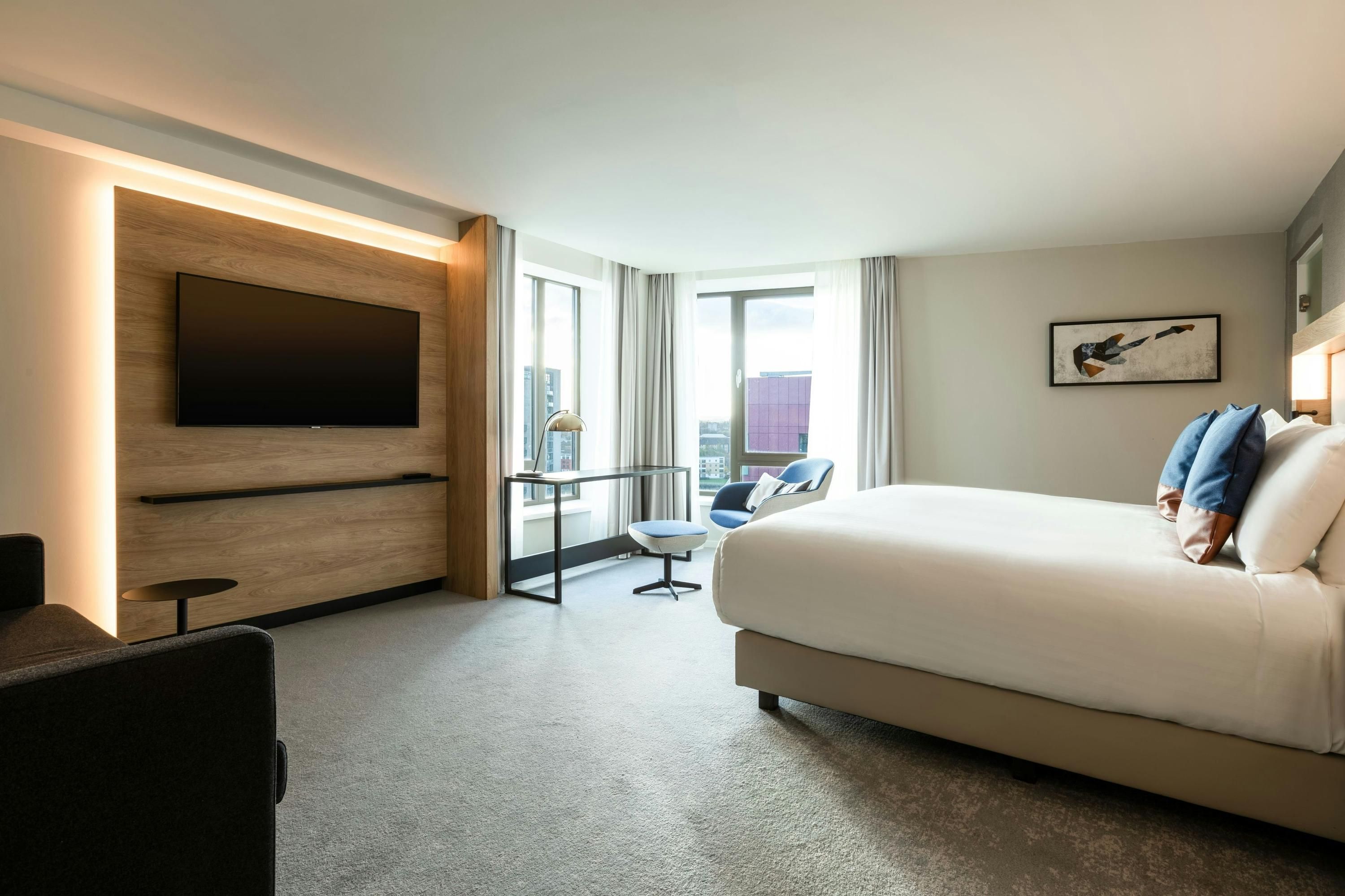 Courtyard by Marriott Glasgow SEC - Glasgow - Bedroom