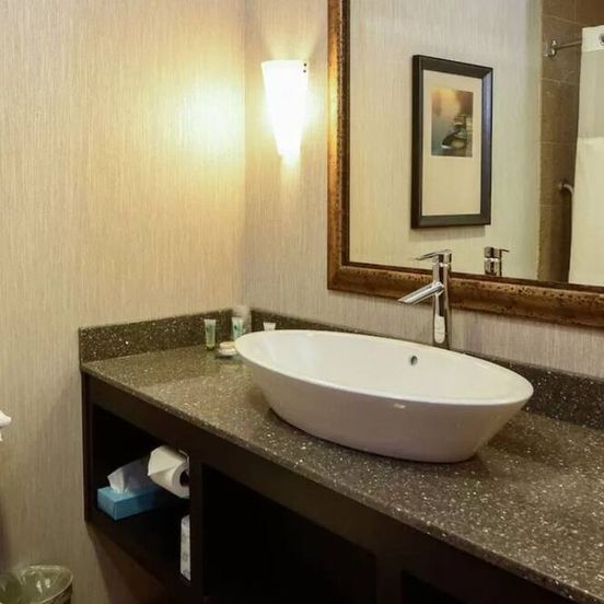 Bathroom view of Wheeling Island Hotel-Casino-Racetrack