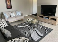 Exquisite 2 Bedroom Apartment - Camrose - Living room