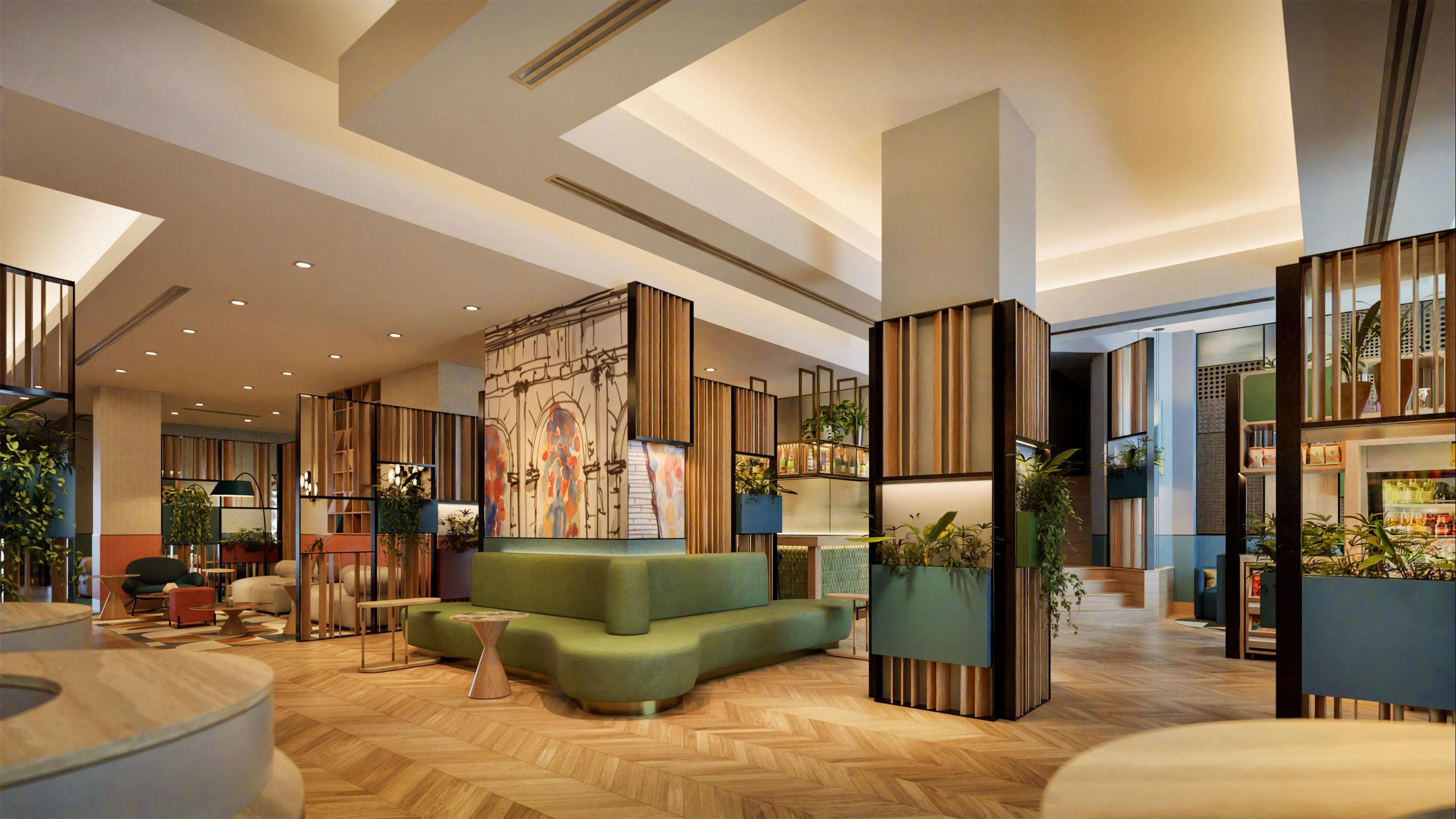 Hilton Garden Inn Rome Colosseum - רומא - טרקלין