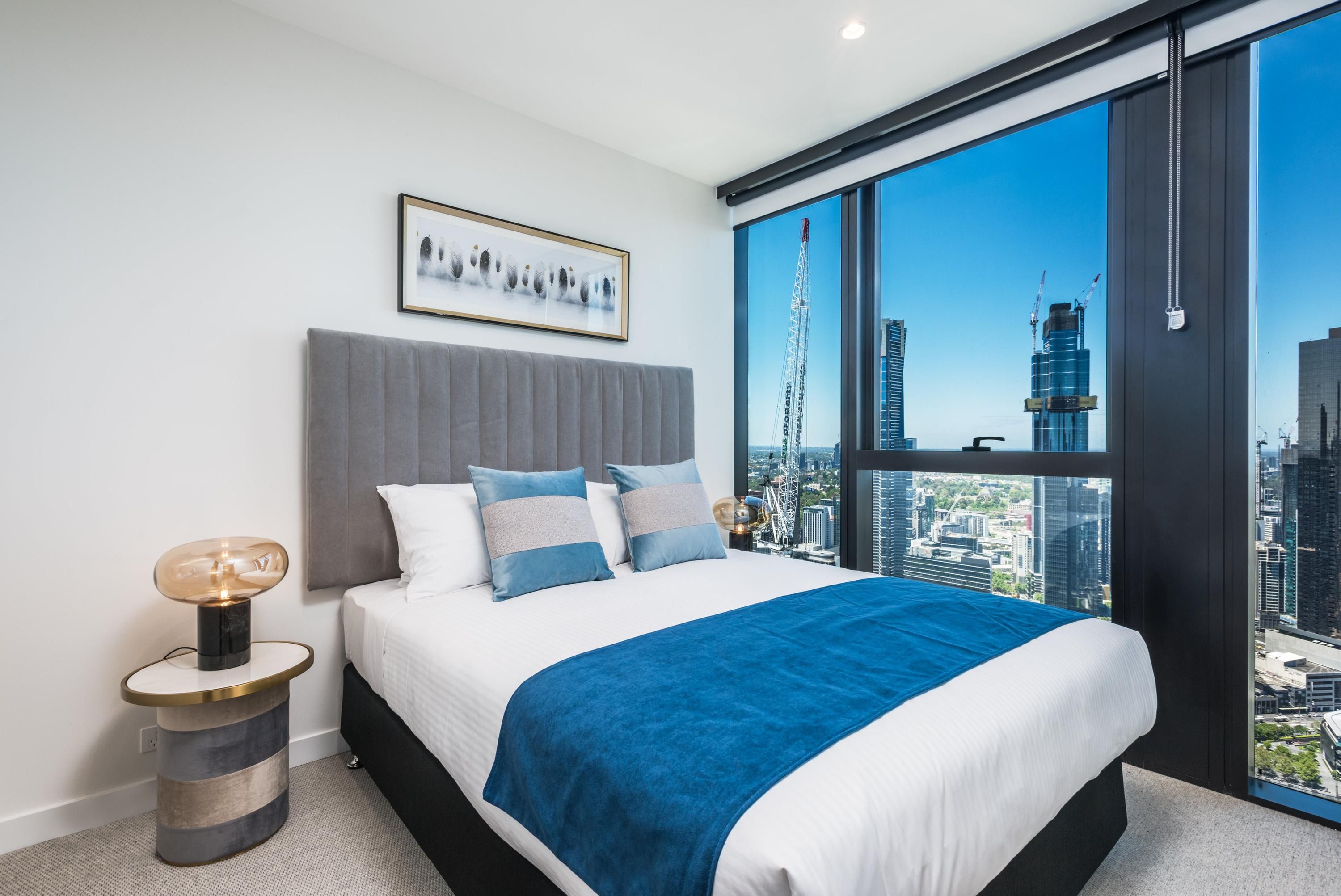 كولينز هاوس أبارتمنتس باي كليكس - ميلبورن - غرفة نوم