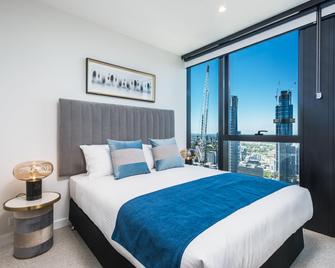 كولينز هاوس أبارتمنتس باي كليكس - ميلبورن - غرفة نوم