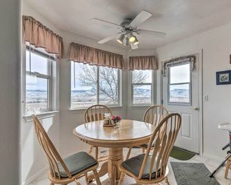 Outdoorsy Utah Paradise w/ Mountain Views! - Salina - Dining room