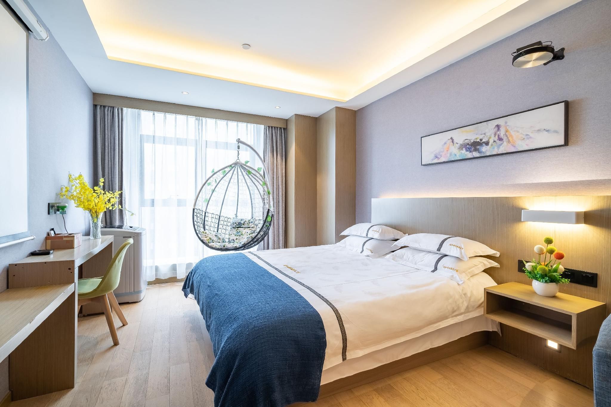 Yihe Boutique Hotel Apartments - Nankín - Habitación