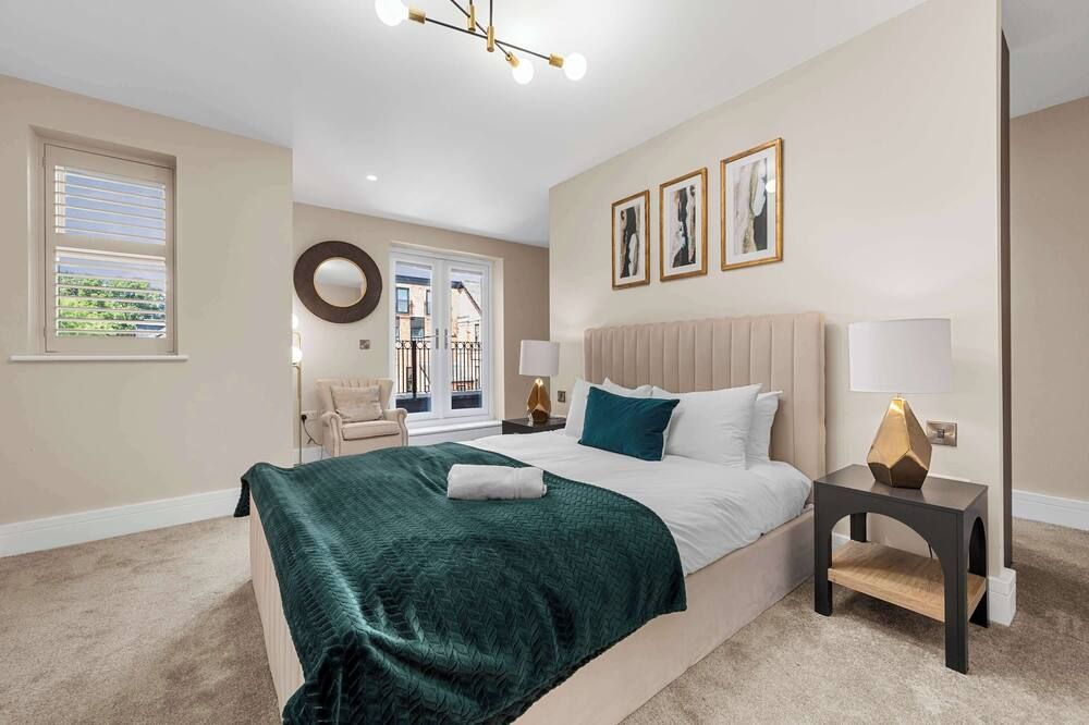 Luxury 5 Star Didsbury Home by City SuperHost - מנצ'סטר - חדר שינה