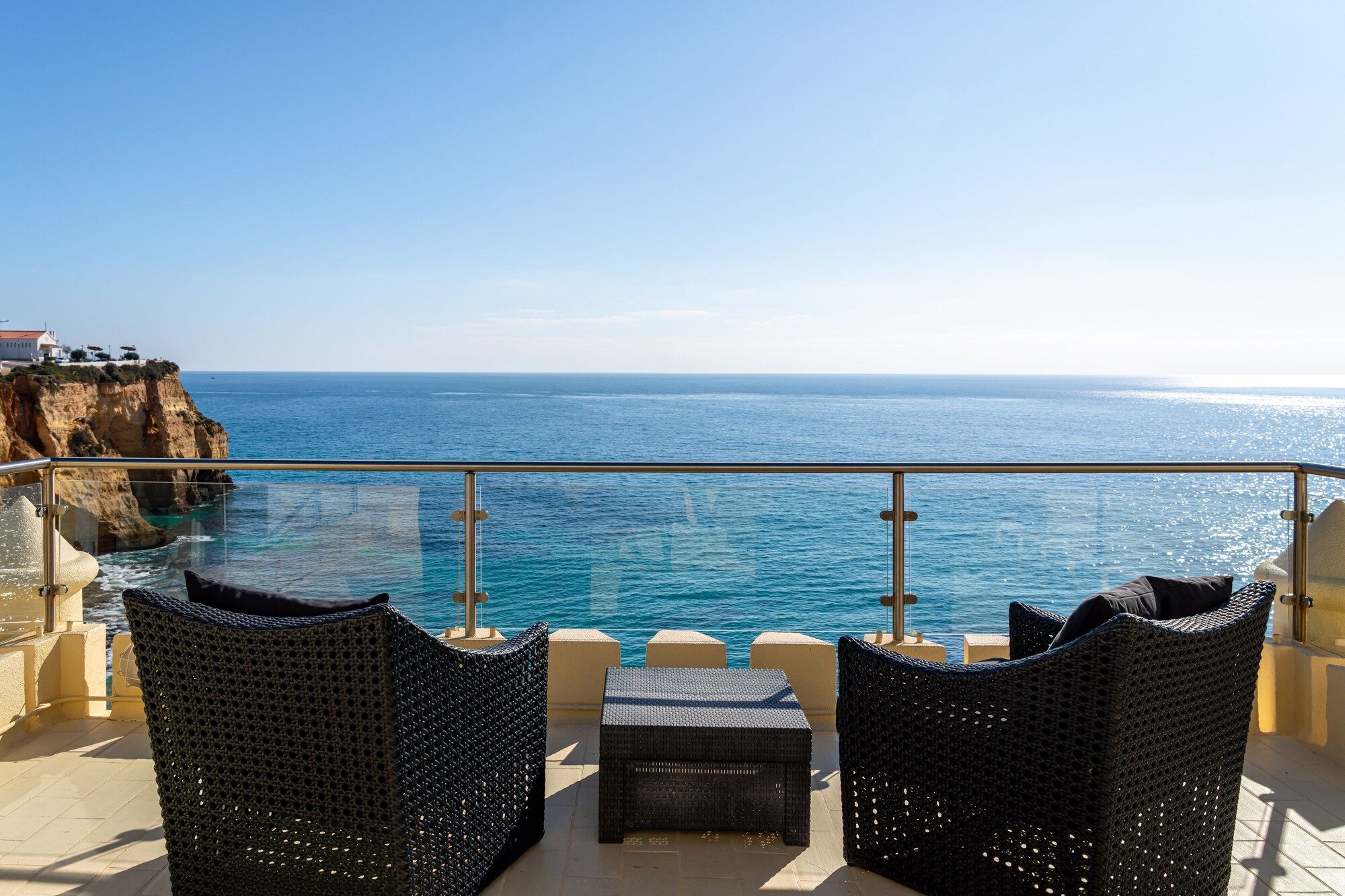 O Castelo Guest House - Praia do Carvoeiro - Balcon