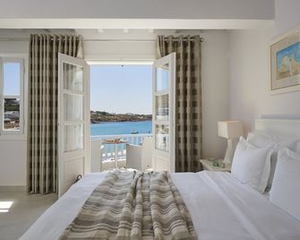 Petinos Beach Hotel - Platis Gialos - Phòng ngủ