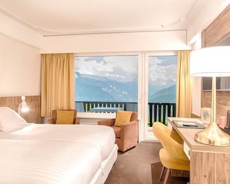 Le Mont-Paisible - קראן-מונטאנה - חדר שינה