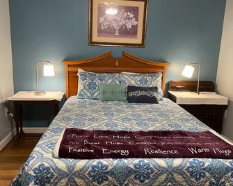 Cosy Lakefront Condo -- 1-bedroom w/WiFi & fitness room in wonderful Huddleston - Huddleston - Habitación