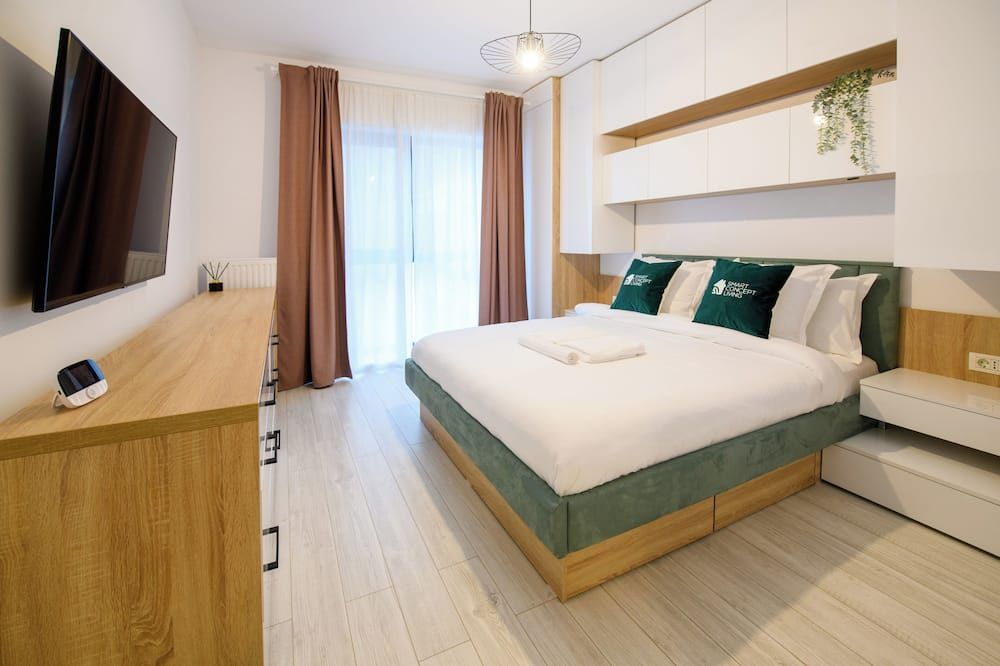 Smart Stay Plaza - בוקרשט - חדר שינה