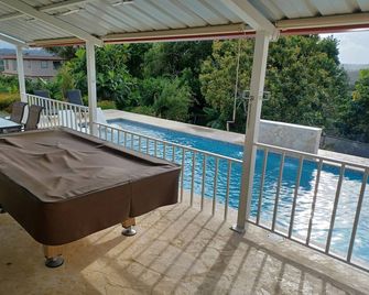 Private Villa, Ocean & Mountain view with Solar Heated Pool. - Quebradillas - Pool