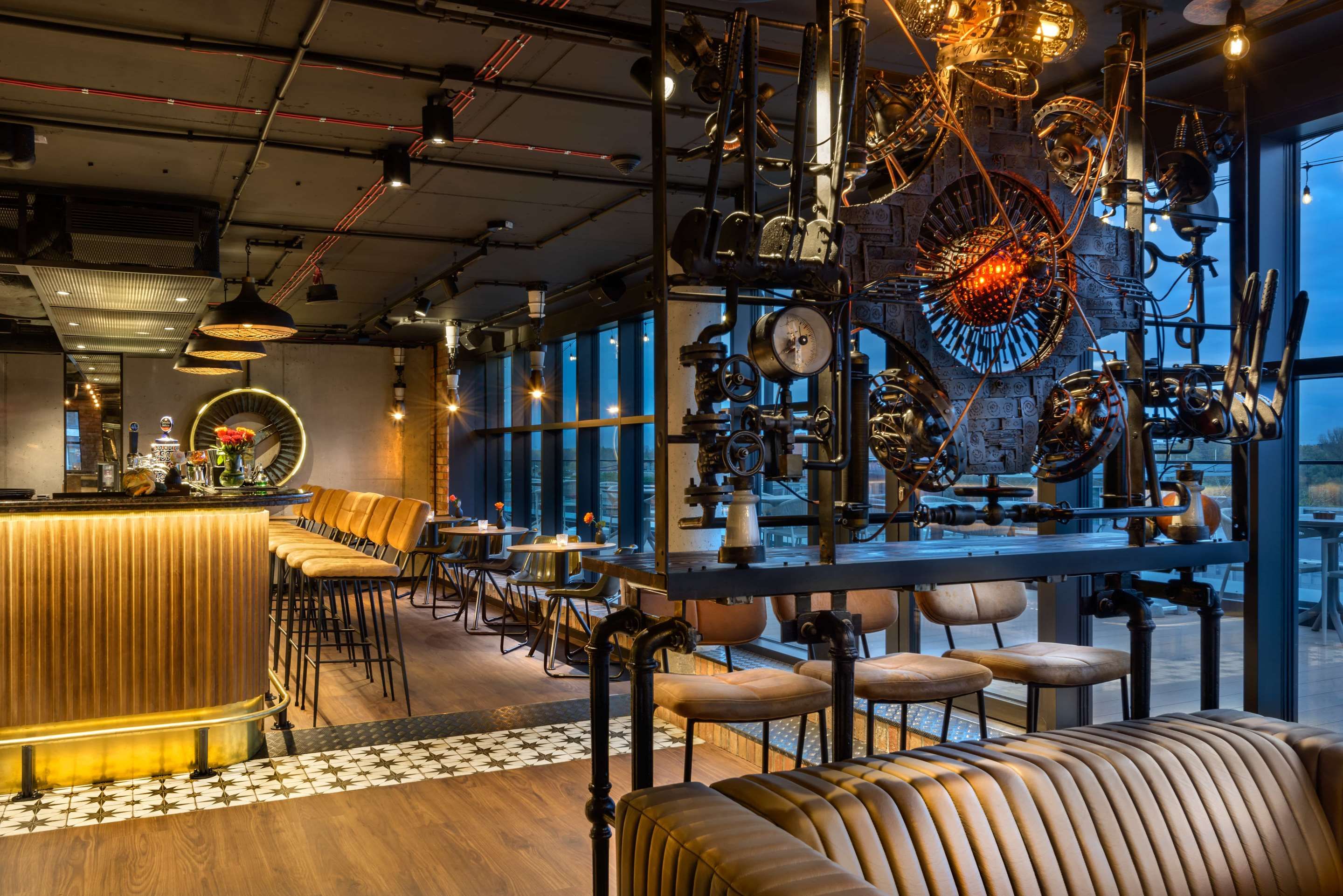 Bar view of Barceló Warsaw Powisle