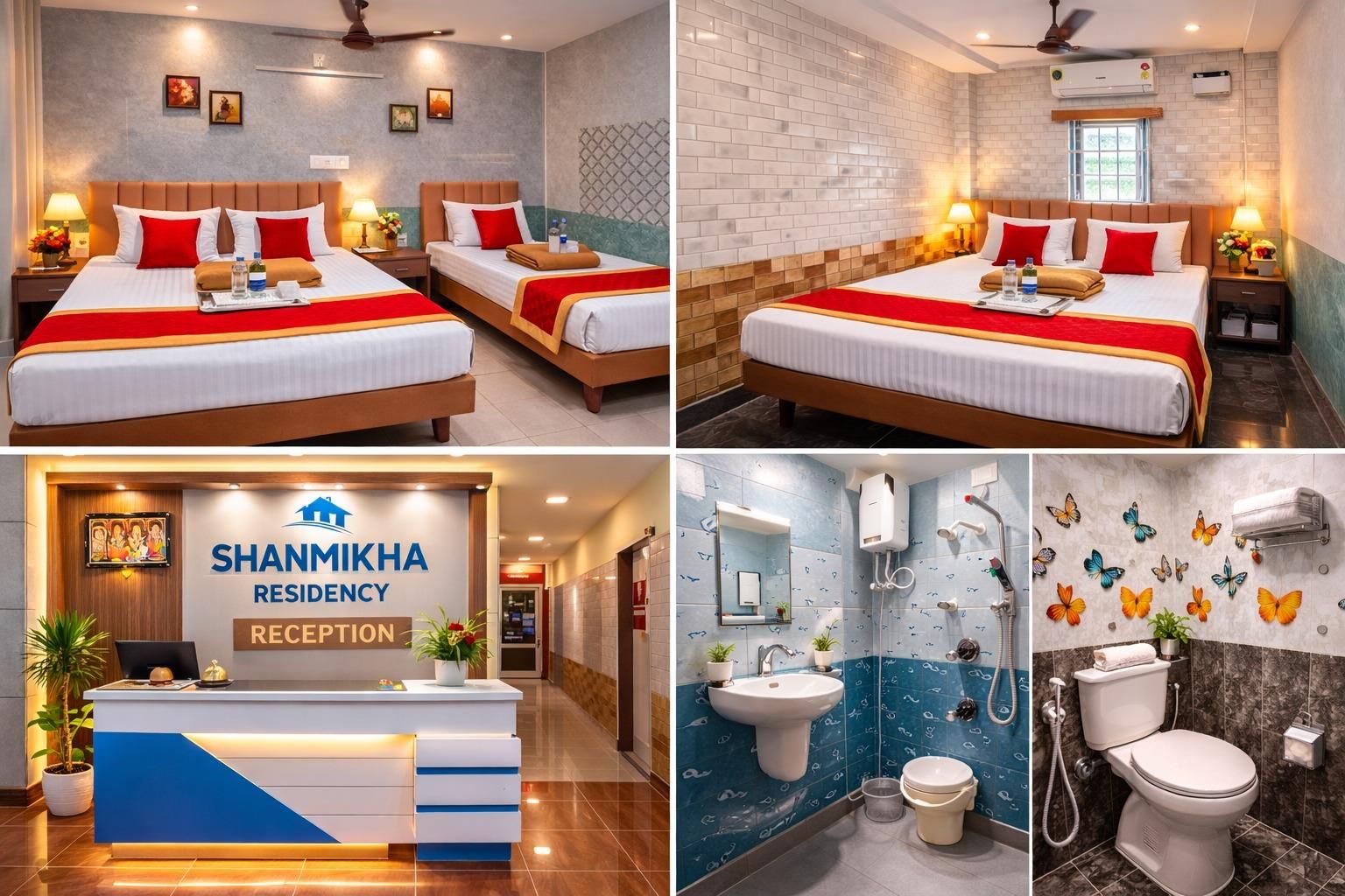 Shanmikha Residency - Salem - Slaapkamer