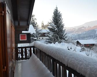 Chalet le Colinet - Grône - Balcón