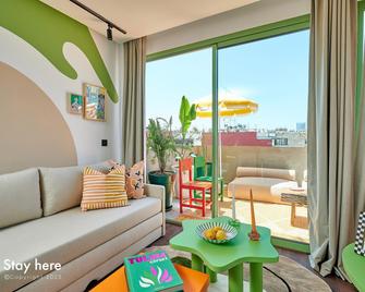 Stayhere Casablanca - Cil - Vibrant Residence - Casablanca - Wohnzimmer