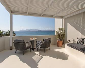 Iria Beach Art Hotel - Agia Anna - Balkon
