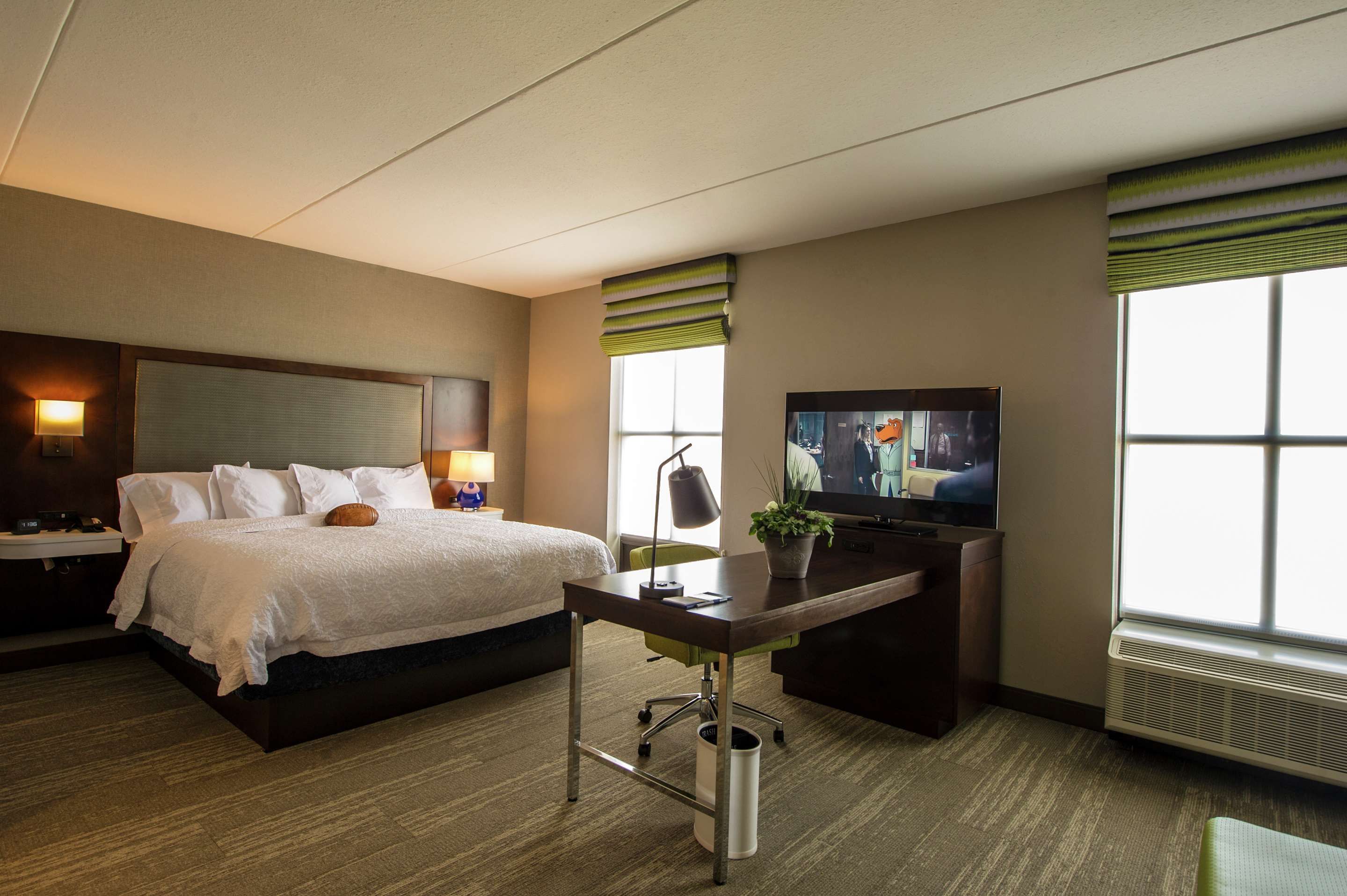 Hampton Inn & Suites Foxborough -Mansfield - Foxborough - Slaapkamer