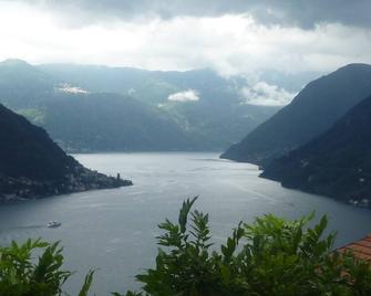 Large window with beautiful view - Faggeto Lario