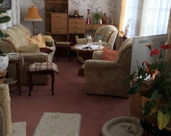 Ferienwohnung bunte Stadt an der Elde - 그라보브 - 라운지