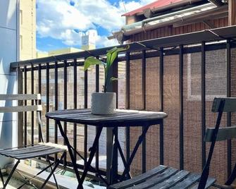 Cozy Apt. In The Heart of Beppu.『Nemuri no yu』202 - Beppu - Balcony