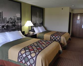 Super 8 By Wyndham Dekalb Il - DeKalb - Slaapkamer