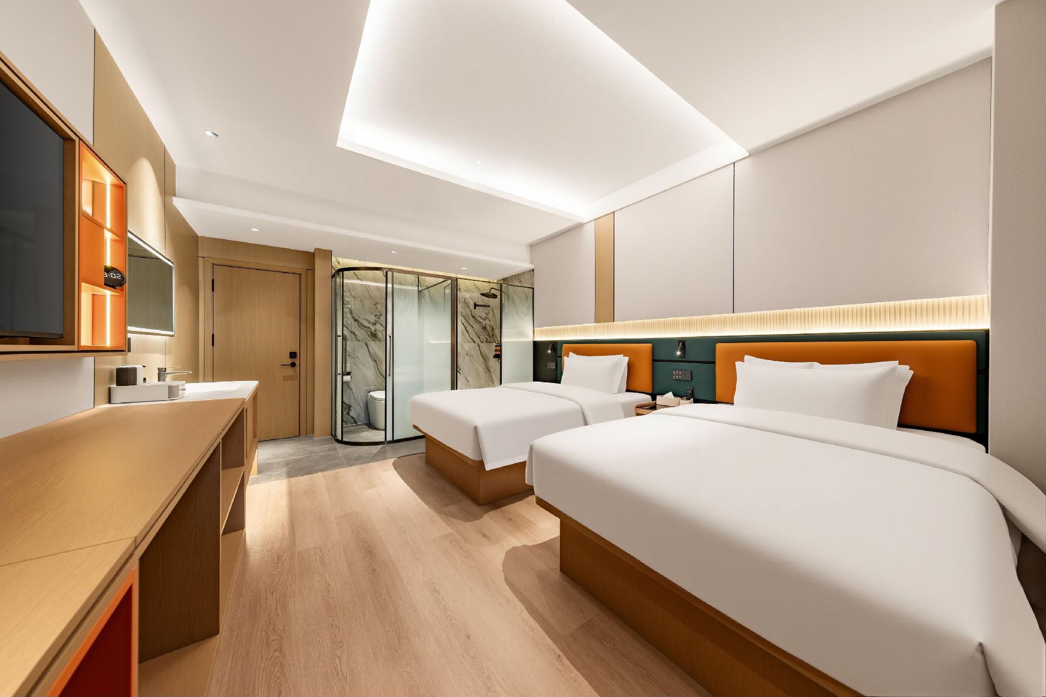 Mingyang Hotel (Government Affairs Center Branch) - Guangyuan - Bedroom