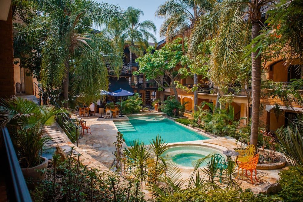 Casa de Adobe Gallery & Luxury Boutique - אואחאקה - בריכה