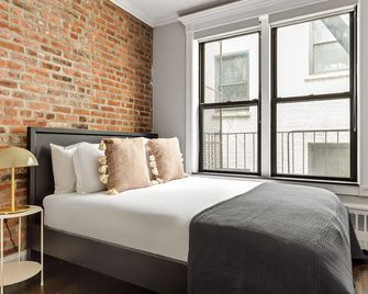 Hip Kips Bay 1BR w/ Elevator & W/D, nr 6 train, by Blueground - نيويورك - غرفة نوم