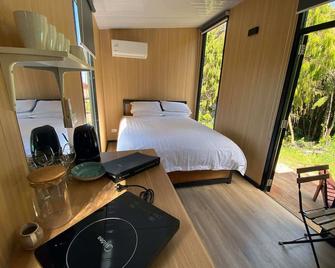The Mini Mountain Hut 2 by Tiny Away - Egmont Village - Bedroom