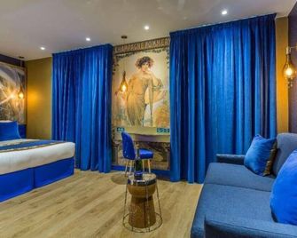 فندق ليه بوليه دي باريس - باريس - غرفة نوم