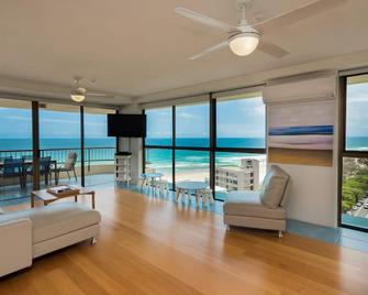 Norfolk Luxury Beachfront Apartments - Main Beach - Living room