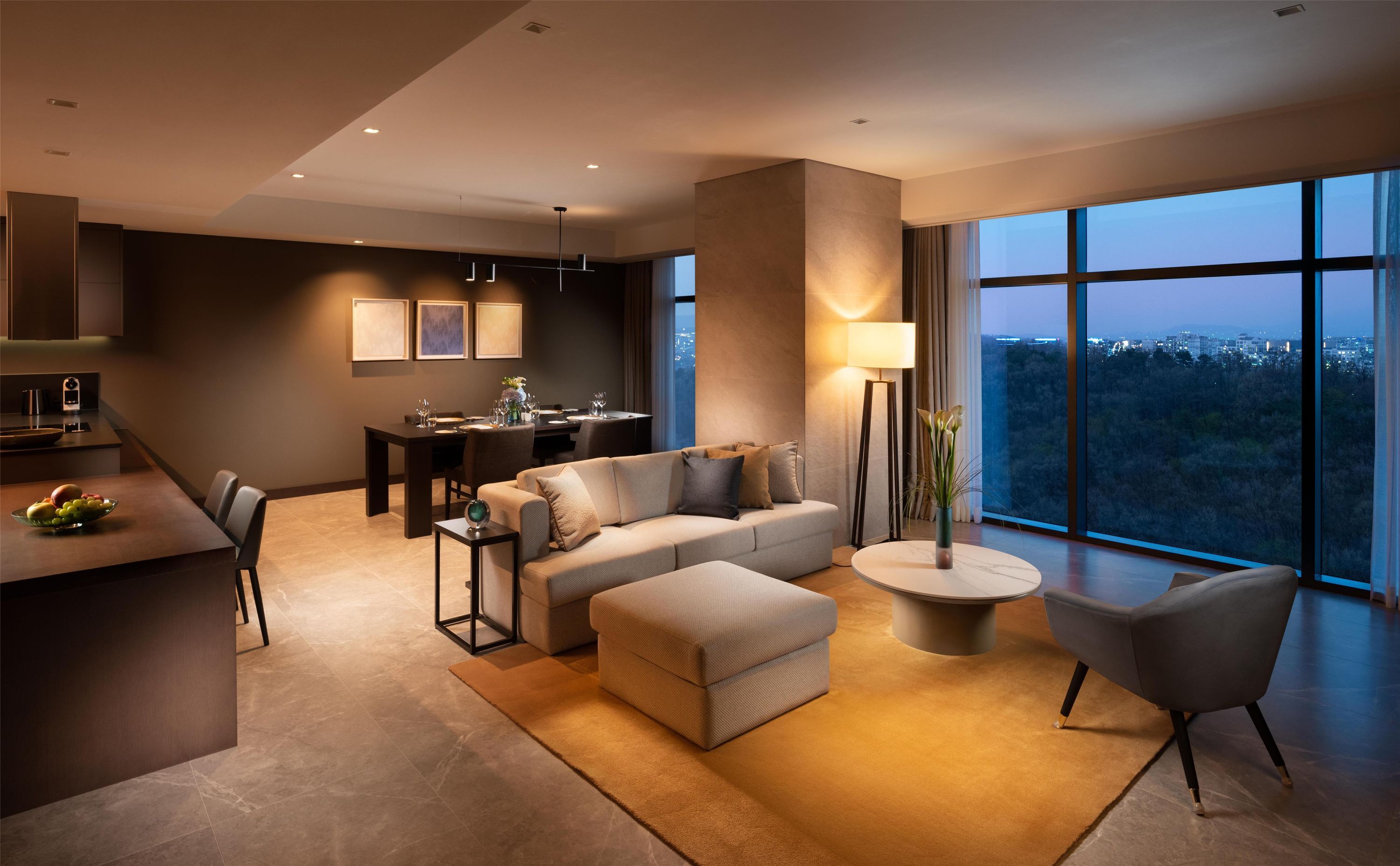 DoubleTree by Hilton Seoul Pangyo Residences - Seongnam - Obývací pokoj