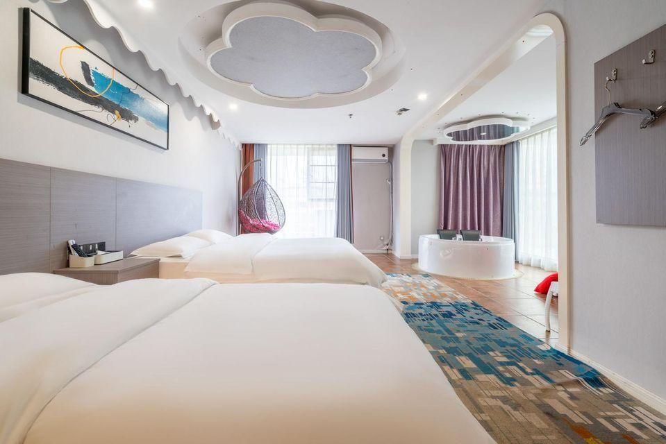 Kunming Qiyin Hotel (920 Hospital Daguan Zhuanxin Farmers' Market) - Kunming - Makuuhuone
