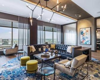 Near Bethesda Central Farm Market | In-unit Washer/D | by GLS - Bethesda - Lounge