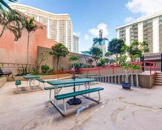 Waikiki condo -18F - Honolulu - Balcón