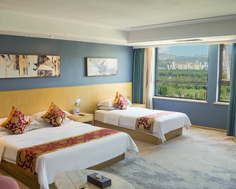 Fumen Kaiyuan Hotel - לנג'ואו - חדר שינה