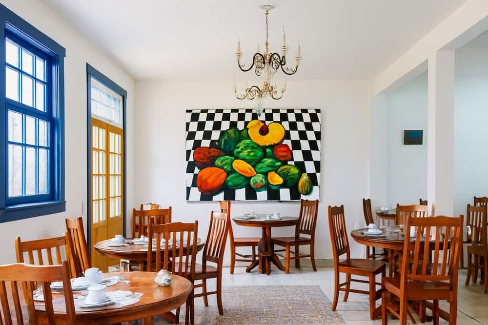 Tiradentes Pousada Ramalhete - טירדנטס - מסעדה