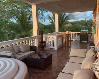 Home on the 4 Mile Lagoon and Honda River - Corozal - Balcony