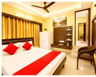 Goroomgo Moon Ct Road Near Blue Flag Sea Beach Puri - Puri - Slaapkamer