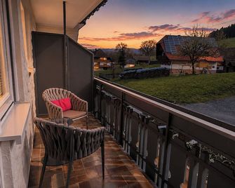 Hotel Garni Bergblick - Biberach - Balcón