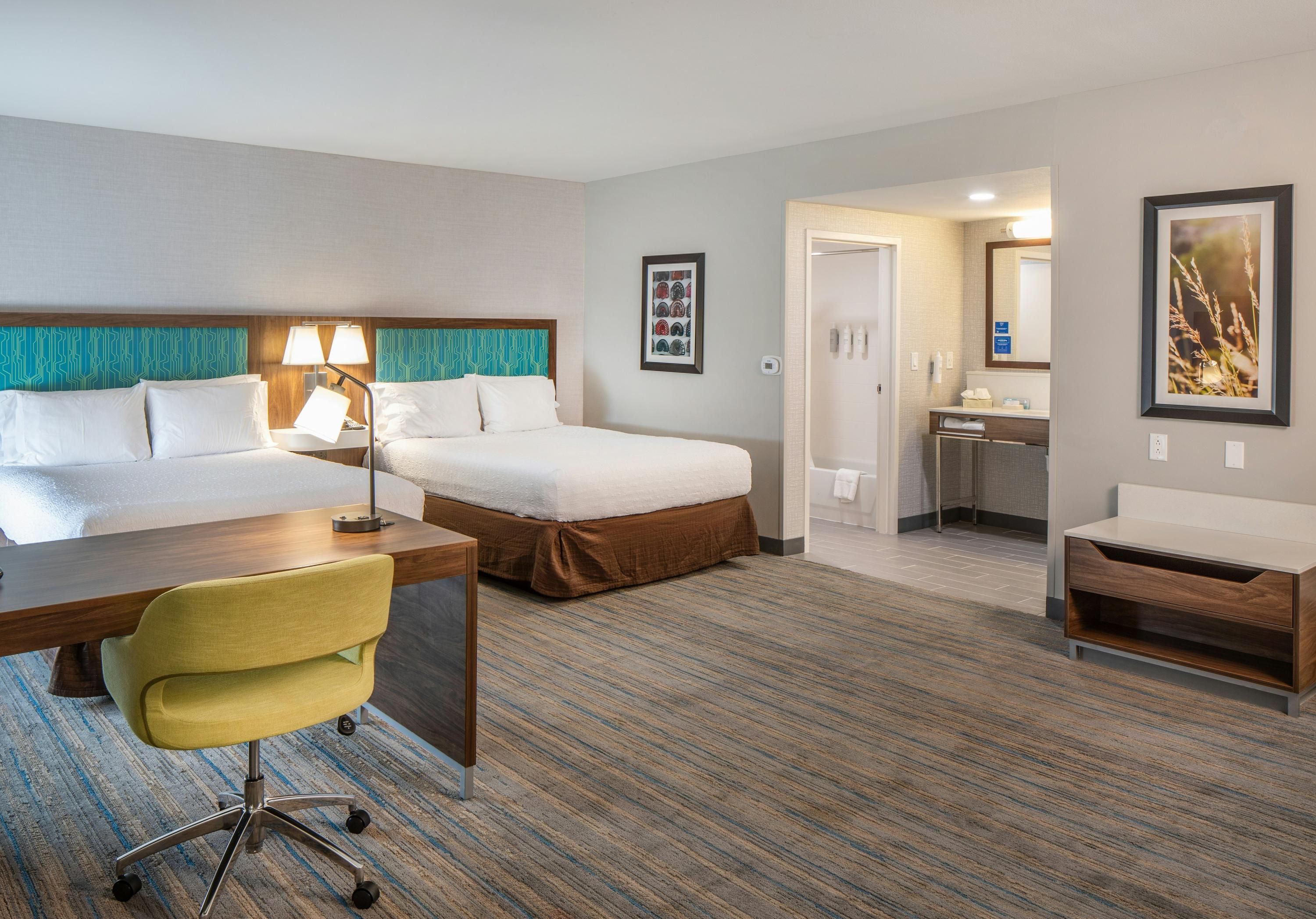 Hampton Inn & Suites Omaha Southwest-La Vista - La Vista - Спальня