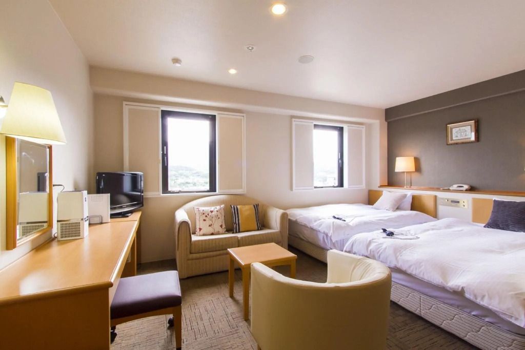 Central Hotel Imari - אימארי - חדר שינה