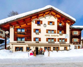 Hotel Suretta - Splügen - Gebouw