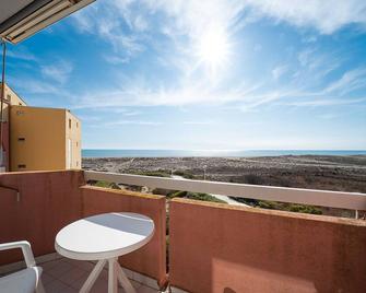 Mer à L'horizon - Appt pour 4 proche plage - Leucate - Balcon