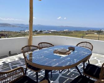 Lux Mykonos house - Agios Stefanos - Balcon